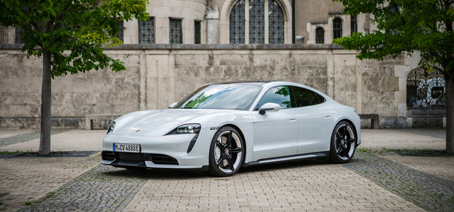 Porsche Taycan  - European Supercar Hire from Ultimate Drives